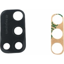 Telefon Kulübesi Samsung M21 M215 Uyumlu Kamera Camı Lensi