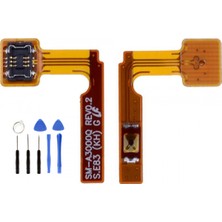 Telefon Kulübesi Samsung A3 A300 Uyumlu Power Güç Flex Tamir Seti Hediye !!!