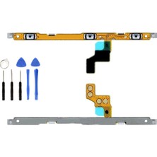 Telefon Kulübesi Samsung A70 A705 Uyumlu Power Volume Flex Tamir Seti Hediye !!!