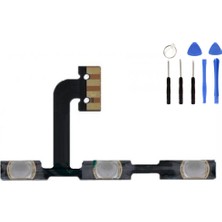 Telefon Kulübesi Xiaomi Mi Note 10 Uyumlu Power Volume Flex Tamir Seti Hediye !!!