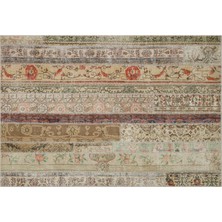 Sempati Halı Eskitme El Dokuma Patchwork Halı 160 x 230 cm 6003