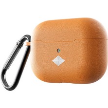 ZORE Apple Airpods Pro Kılıf Zore Airbag 19 Deri Görünümlü Kılıf