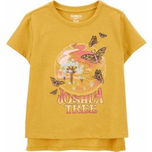 Oshkosh Kız Çocuk Tshirt Sarı