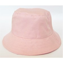 Salar Ticaret Salarticaret Düz Toz Pembe Balıkçı Şapka Bucket Hat