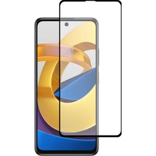Caseart Xiaomi Poco M4 Pro 5g Tam Kaplayan Temperli Ekran Koruyucu Cam