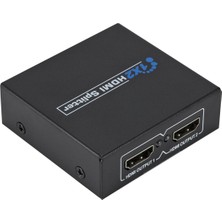 2 Port HDMI Çoğaltıcı HDMI Splitter 1 Giriş 2 Çıkış HDMI Çoklayıcı 2 Ekran Full Ultra Hd 1080P