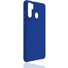 Aksefizz Reeder P13 Blue Max Kılıf Mat Renk Soft Lüks Silikon Kapak