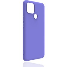 Aksefizz Realme C25 Kılıf Mat Renk Soft Lüks Silikon Kapak