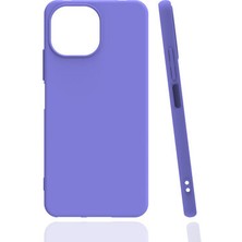 Aksefizz Xiaomi Mi 11 Lite Kılıf Mat Renk Soft Lüks Silikon Kapak