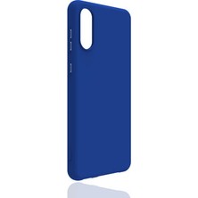Aksefizz Galaxy A02 Kılıf Mat Renk Soft Lüks Silikon Kapak