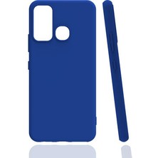 Aksefizz Infinix Hot 9 Kılıf Mat Renk Soft Lüks Silikon Kapak