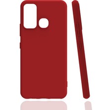 Aksefizz Infinix Hot 9 Kılıf Mat Renk Soft Lüks Silikon Kapak