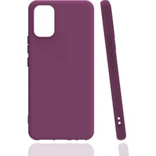 Aksefizz Vivo V21E Kılıf Mat Renk Soft Lüks Silikon Kapak