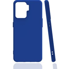 Aksefizz Oppo Reno 5 Lite Kılıf Mat Renk Soft Lüks Silikon Kapak