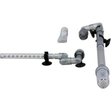 İllusory Akvaryum Su Bitki Tankı Girişi Çıkış Borusu 12 / 16 mm. 18 / 24 mm. S - Gri (Yurt Dışından)