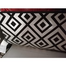 Vizyon Desenli Pvc Zemin Kaplama EN:100CM BOY:120CM Etrafı Dikili Muşamba