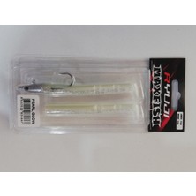 Ryuji Max Fish 100MM 12,5gr 2+1 Silikon Yem - Pearl Glow