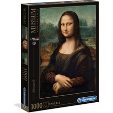 Clementoni 31413 Clementoni, Mona Lisa - Leonardo Da Vinci, 1000 Parça Puzzle