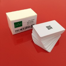 Part Qr Kod Baskılı Termal Pvc Kart 50 Adet