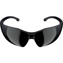 Badem10 Iş Güvenlik Gözlüğü Uv Koruyucu Silikonlu Kaynak Gözlük S1100 Siyah