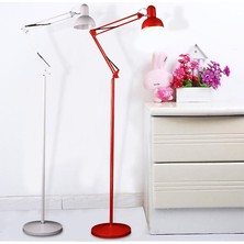SLD Modern Nordic Minimalist Ferforje Ayarlanabilir Kat Lambası E27 220 V Işıkları Kırmızı (Yurt Dışından)