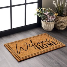 Decovetro Paspas Welcome Home Desenli Kapı Önü Paspası