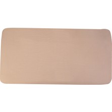 S&R Müslin Bebek&çocuk Lastikli Çarşaf Bej