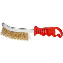 Aklan Tel Fırça Saçaklı Plastik Sap