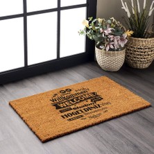 Decovetro Paspas Hoşgeldiniz Desenli Kapı Önü Paspası