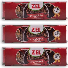 Zel Konserve Et Kavurma Tandır Tipi 160 gr x 3
