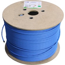 HCS H06-00402-DP-1 Cat6 Kablo Mavi 23AWG U/utp Lsoh H.free 500MT Makara