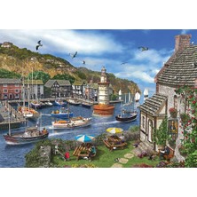 Elasya Hediyelik 11386 Ks, The Village Harbour, 2000 Parça Puzzle