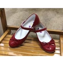 Mini Angel Kız Çocuk Kaymaz Taban Ortopedik Babet Ayakkabı