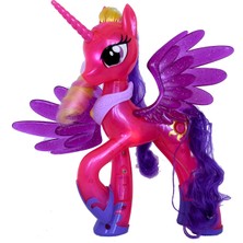 UDATOYS My Little Pony Oyuncak Müzikli Işıklı Kanatlı Unicorn At 23 cm