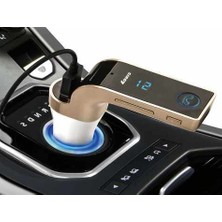 Carg7 Bluetooth Araç Fm Transmitter USB Girişli