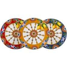 Lyeg 208 Harmony Bone 6 Lı Servis Tabağı Seti