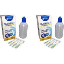 Multiplus Multi Sinüs Rinse Burun ve Sinüs Temizleme Kiti x 2 Adet