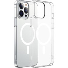 Baseus Crystal iPhone 12 - 12 Pro 6.1inç Kılıf Magsafe Uyumlu Manyetik Kılıf