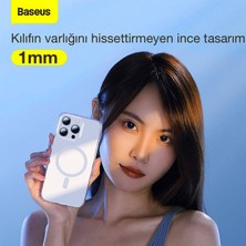 Baseus Crystal iPhone 12 - 12 Pro 6.1inç Kılıf Magsafe Uyumlu Manyetik Kılıf