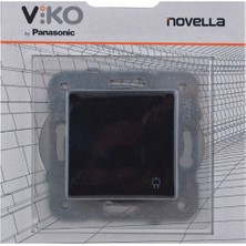 Viko Novella Toprak Priz Siyah