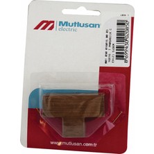 Mutlusan T Köşe Ceviz 25X16 mm