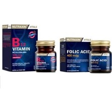 400 Mcg Folic Acid + Vitamin B12 1000 Mcg 60 Tablet