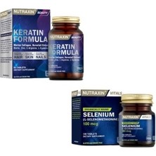 Saçlar ve Tırnaklar Için Keratin 60 T. +  Selenyum 100T.