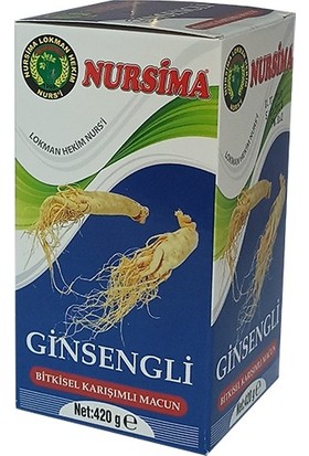 Nursima Ginsengli Bitkisel Karışımlı Macun 420 gr