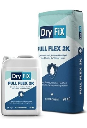 Dryfix Full Flex 2k Çimento Esaslı Sürme Su Yalıtımı 30 kg
