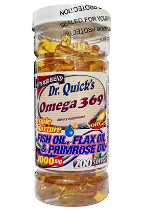Dr. Quicks Dr. Quick's Omega 3-6-9 200 Softgel