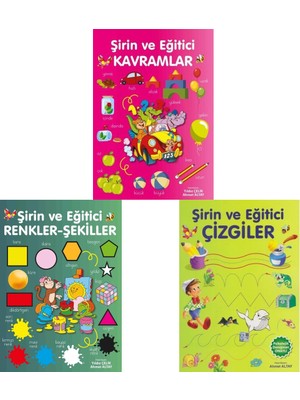 Şirin ve Eğitici Serisi - 3 Kitap - Yıldız Çelik