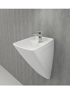 Bocchi Firenze Asma Monoblok Lavabo 47 cm Mat Beyaz 1082-002-0126