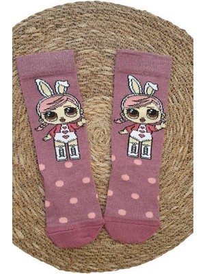 Seabubbles Bebekli Kız Çocuk Dizaltı Çorap