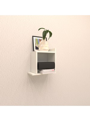 Rafkestir Prima Duvar Rafı Beyaz ( Mat )